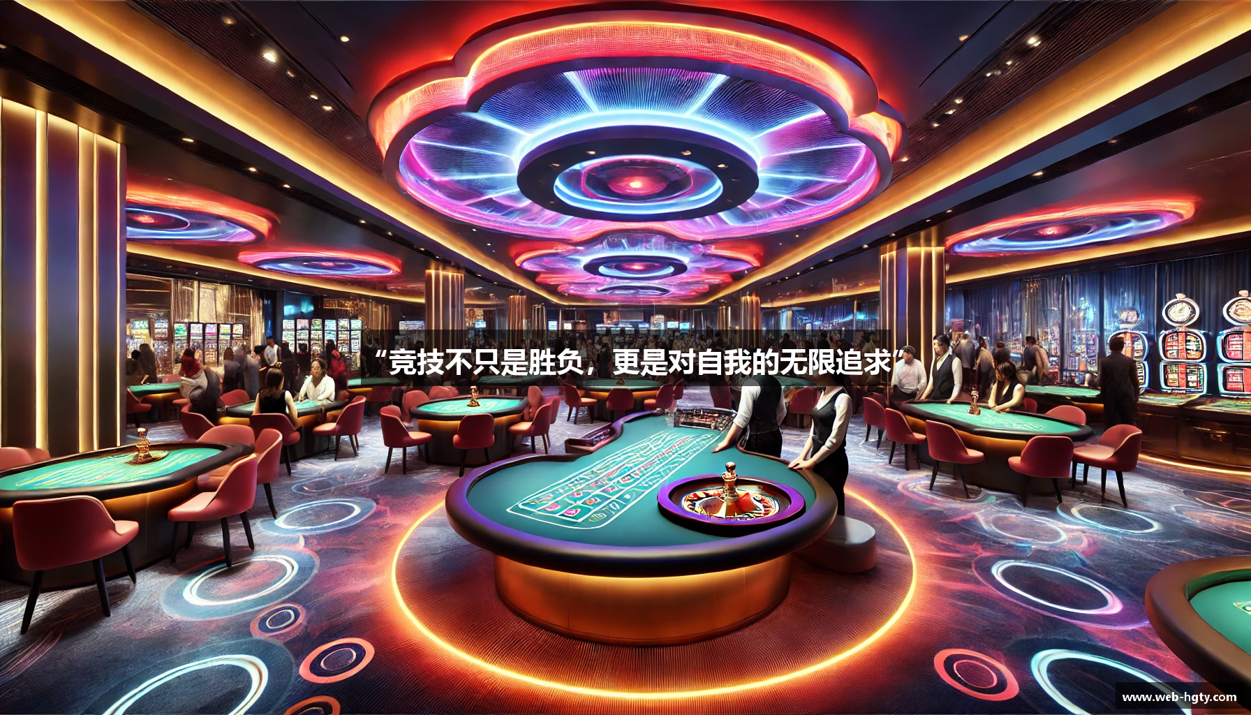 “竞技不只是胜负，更是对自我的无限追求”